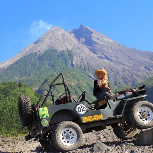 Exploring the Rugged Beauty of Mount Merapi: A 4x4 Jeep Adventure from Borobudur/Magelang