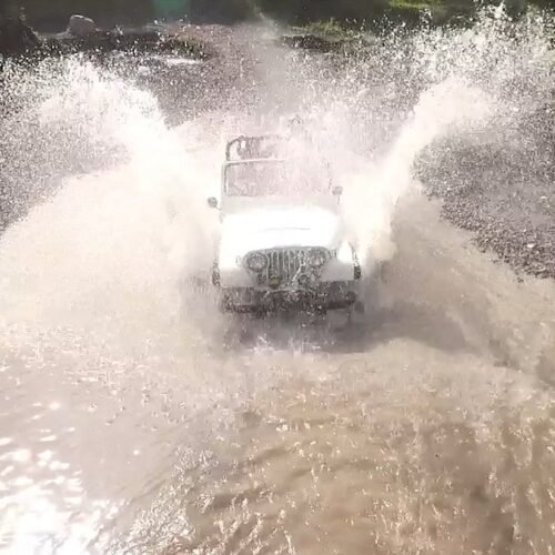 Roaming the Rugged Terrain: Jeeping Through Mount Merapi's National Park