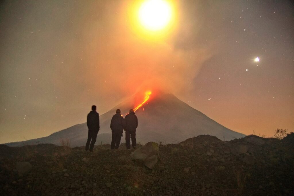 Discover the Mystical Wonders of Merapi: Sunset and Lava Flow Night Tour
