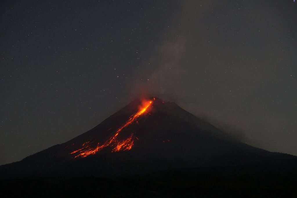Experience the Fiery Beauty of Merapi: Sunset and Lava Flow Tour