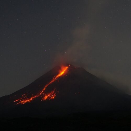 Experience the Fiery Beauty of Merapi: Sunset and Lava Flow Tour